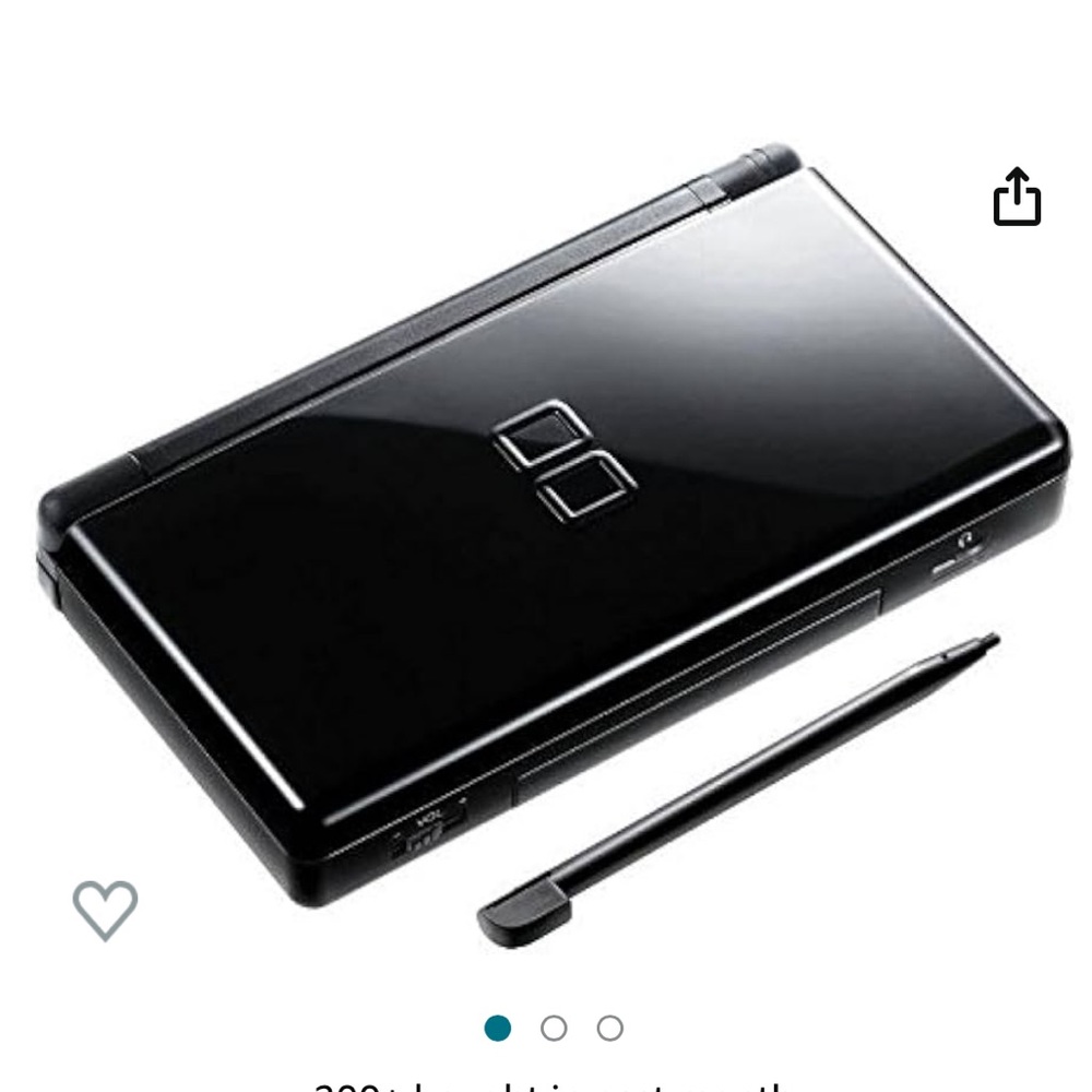 Nintendo Ds Lite Black